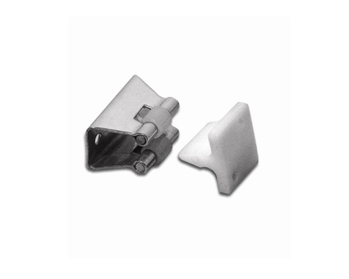 Schnapp-Schloss-System Edelstahl/PA 34 x 19 mm