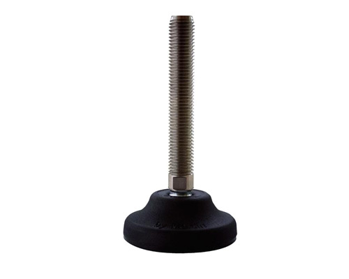 Maschinenfuß / Gelenkfuß PA, Ø 65 mm, M20 x 75 mm Edelstahl