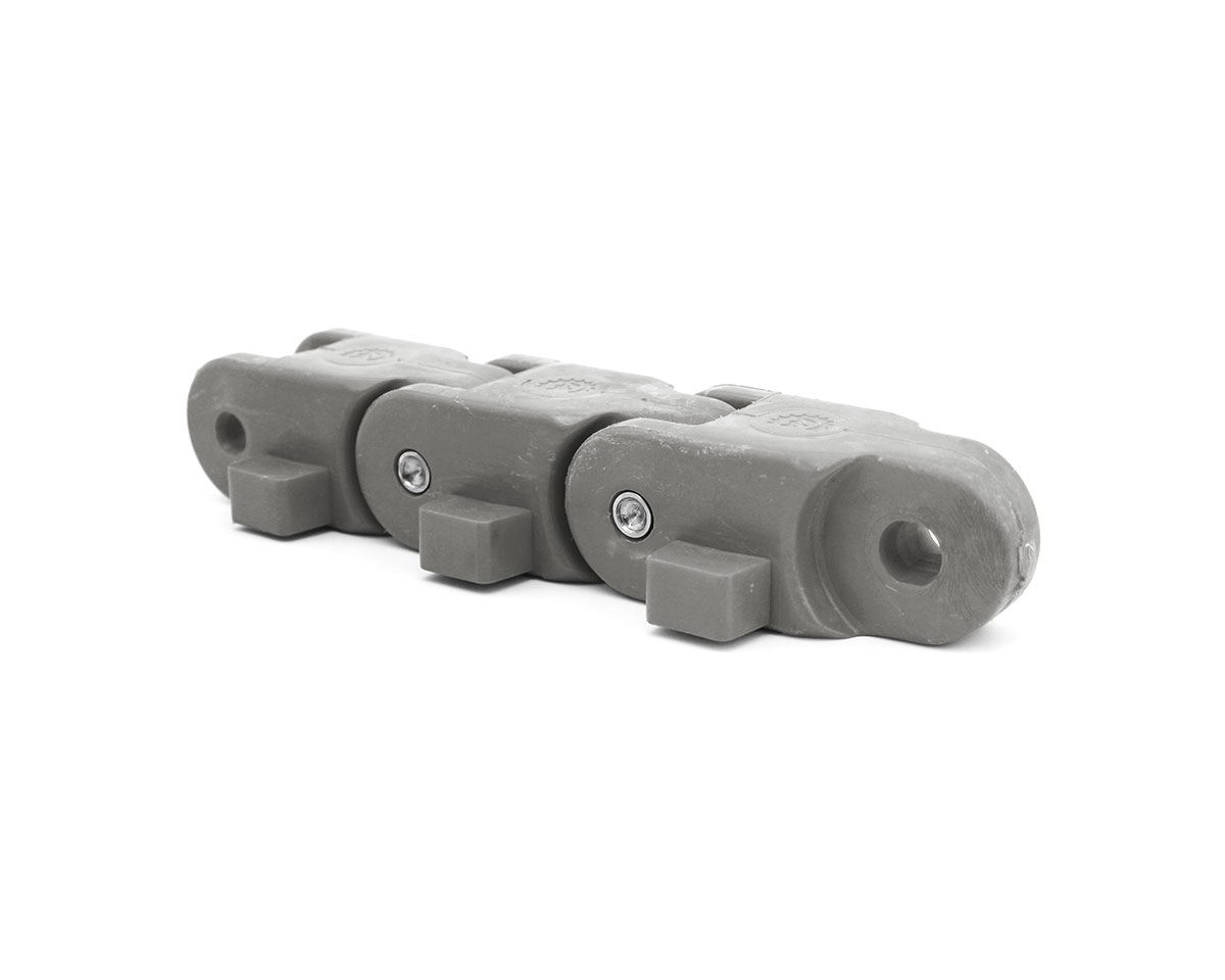 Knochenkette 2500 TAB, POM grau