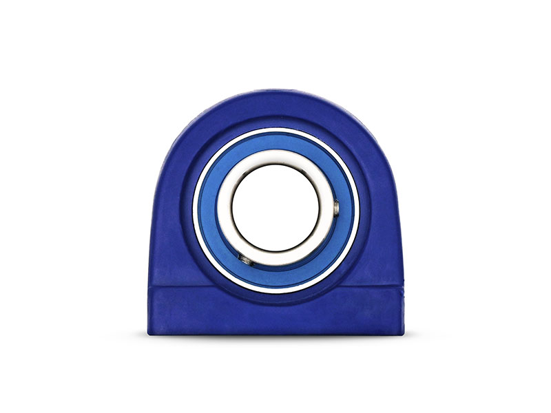 MOVET® Blue Hygiene Stehlager TBL 206, Gehäuse blau, MB Edelstahl, Ø 30 mm