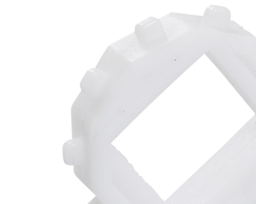 Zahnrad für 25-400, 12 Zähne, Tk-Ø 96 mm, Bohrung Ø 25 mm, mit Nut, PP blau