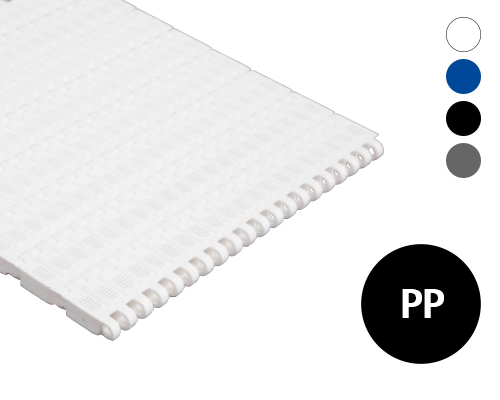 Modulband 25-413 gitter Fenster, non stick Rippen, 13 % flow, p=25  PP, FDA, USDA, FSIS