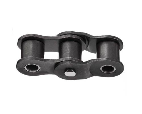 Gekröpftes Doppelglied 12 B-1, 3/4" x 7/16", korrosionsbeständig, DIN 8187, Edelstahl 1.4301