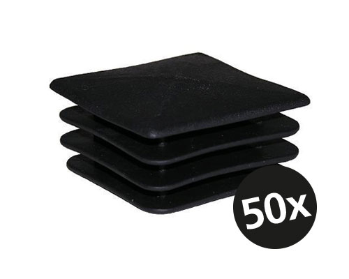 Rohrkappe für Vierkantrohre 35x 35, VPE 50 Stk.
