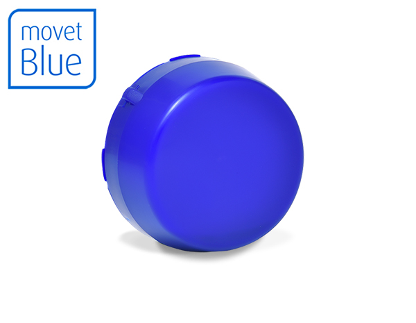 MOVET® Blue Kappe für Lager 25mm geschlossen blau