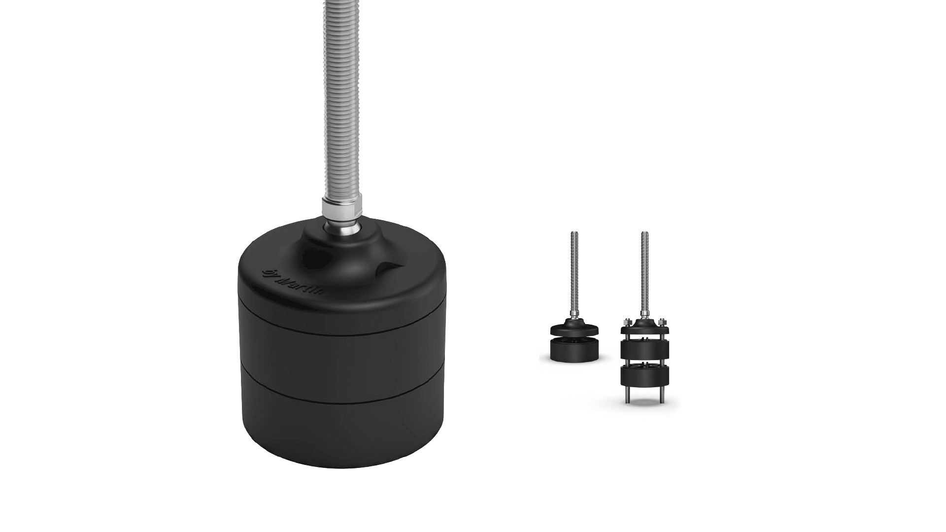 Erhöhung für Kunststoff-Fußplatten