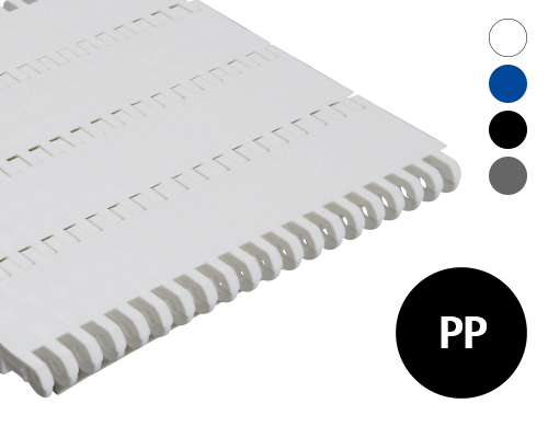 Modulband 50-608 geschlossene Oberfläche, p=50  PP, FDA, USDA, FSIS
