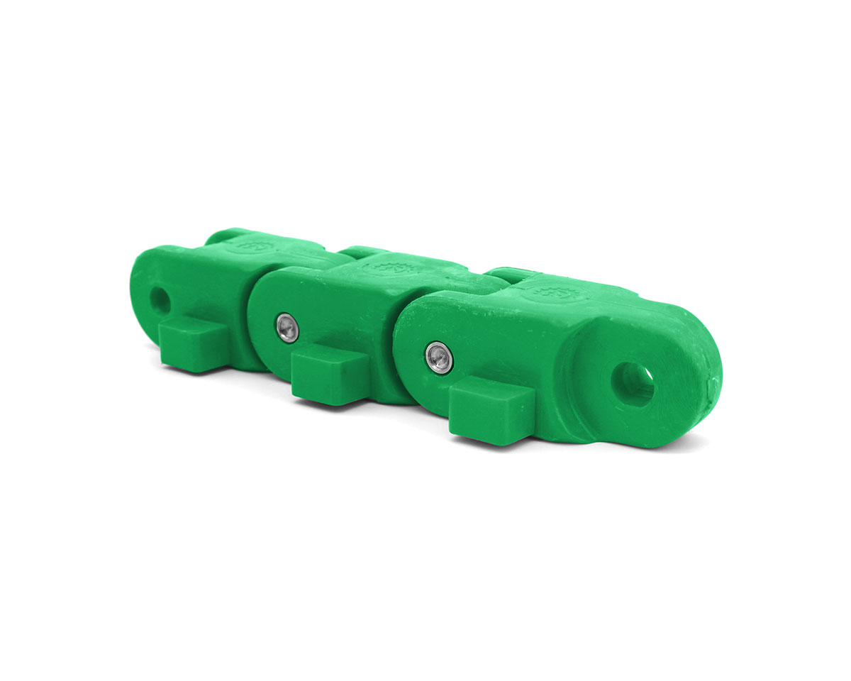 Knochenkette 2500 TAB, PBT grün