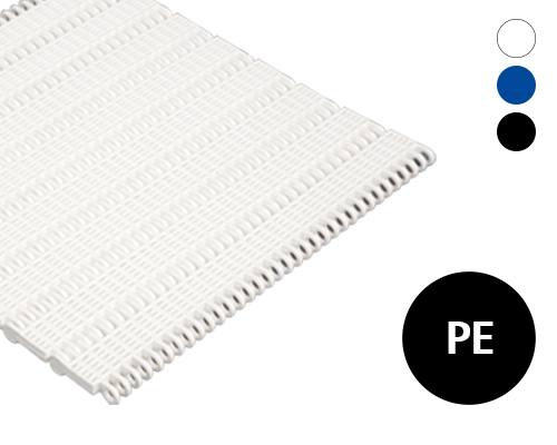 Modulband 25-600 gitter Oberfläche, 20 % flow, p=25  PE, FDA, USDA, FSIS