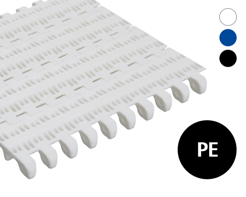 Modulband 50-806 perforierte Oberfläche, 25 % flow, p=50  PE, FDA, USDA, FSIS