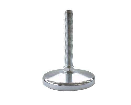Maschinenfuß / Gelenkfuß MASSIV Stahl, Ø 120 mm, M20 x 150 mm, NBR