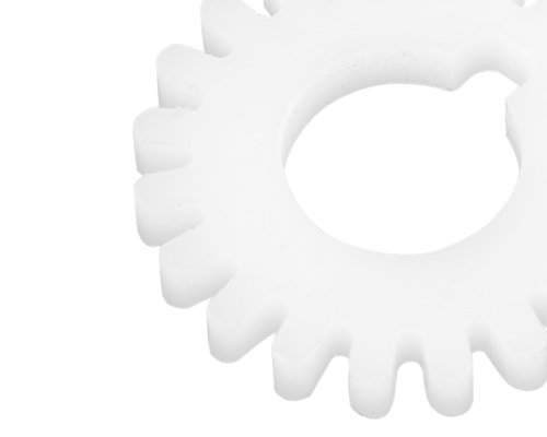 Zahnrad für 06-401, 28 Zähne, Tk Ø 56 mm, Bohrung Ø 30 mm, mit Nut, POM