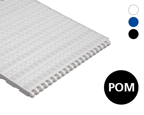 Modulband 25-413 gitter Fenster, non stick Rippen, 13 % flow, p=25  POM, FDA, USDA, FSIS