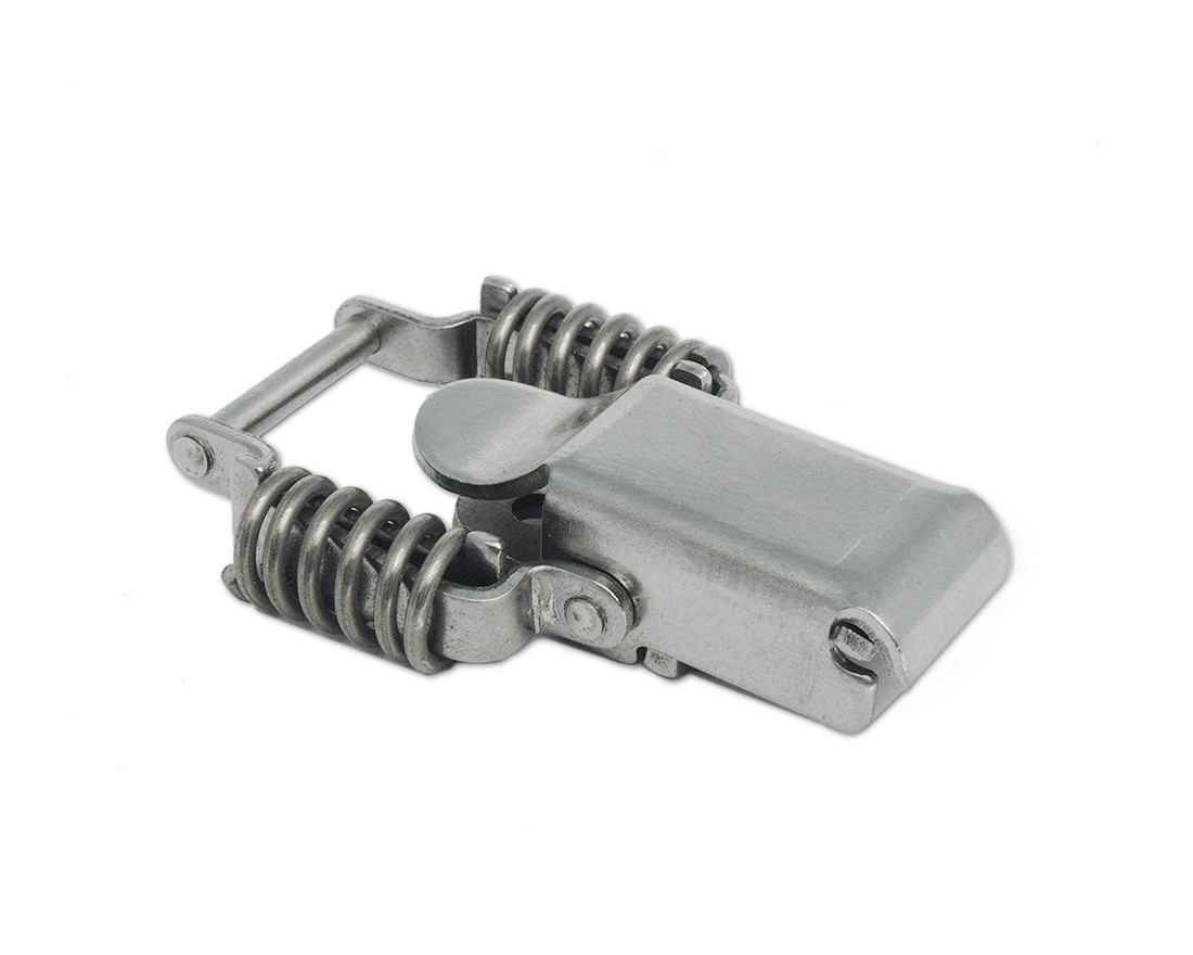 Feder-Schnappverschluss Edelstahl 37 x 62,5 mm