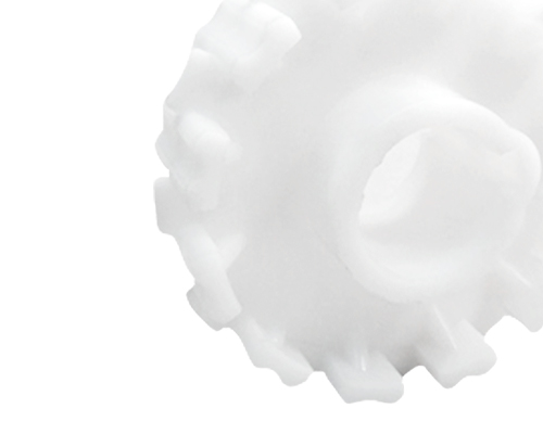 Zahnrad für 25-000, 20 Zähne, Tk Ø 160 mm, Vierkantbohrung 40 x 40 mm, POM