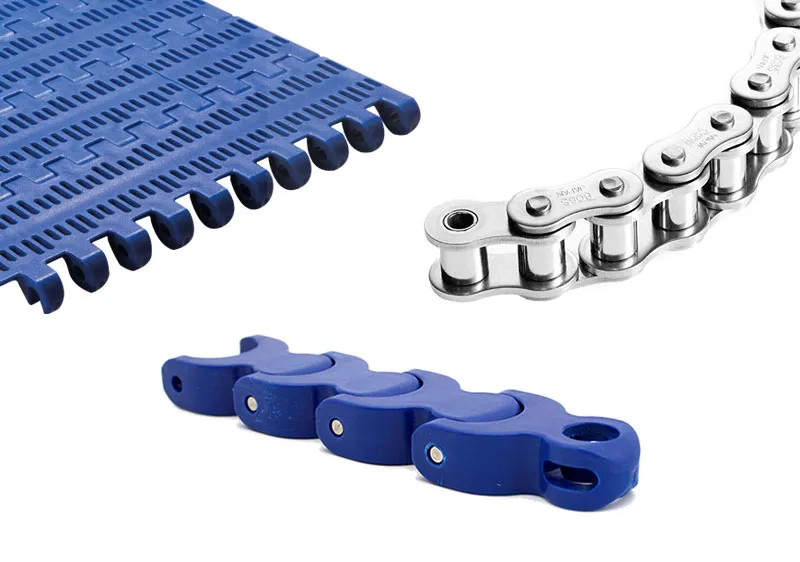 Movet Komponenten - Hygiene-Bänder und -Ketten