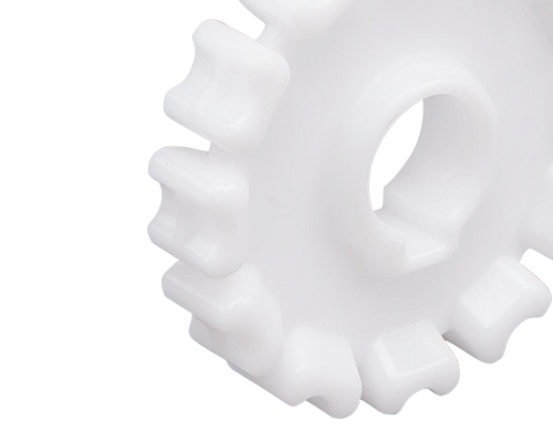 Zahnrad für 25-800, 12 Zähne, POM, Tk-Ø 96 mm, Bohrung 40 mm mit Nut