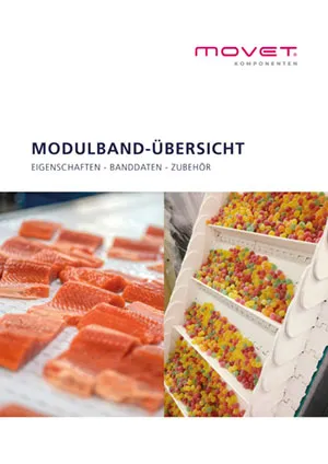 MOVET Komponenten - Vorschau Broschüre Modulband-Übersicht