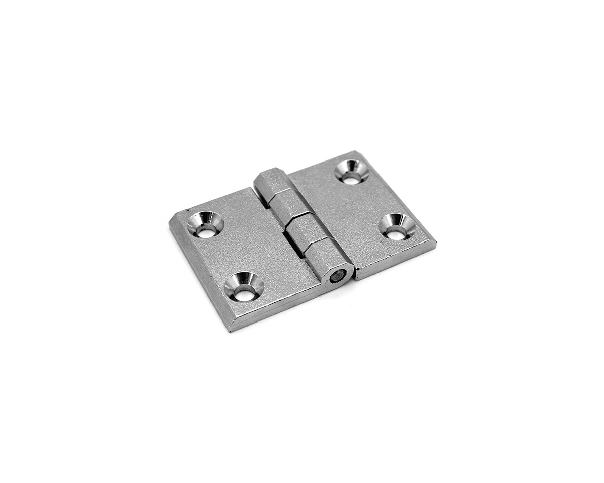 Scharnier Edelstahl sandgestrahlt 50 x 50