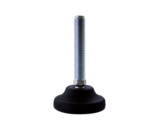 Maschinenfuß / Gelenkfuß PA, Ø 65 mm, M20 x 125 mm Stahl