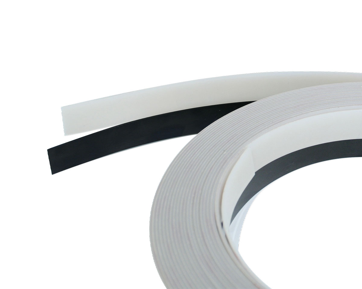 MOVET® Fix Gleitleiste ESD antistatisch schwarz, selbskl. , 20 x 0,5 mm ; 16,5 M. (1VPE)