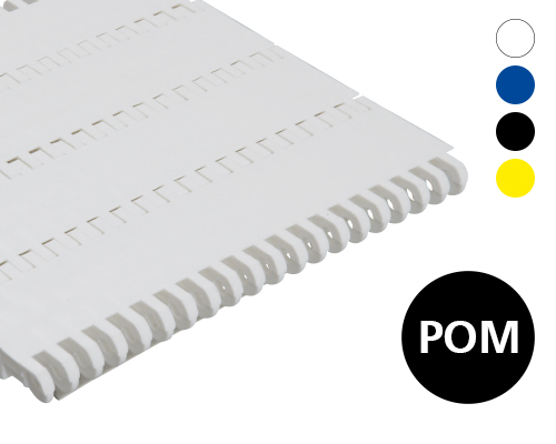 Modulband 50-608 geschlossene Oberfläche, p=50  POM, FDA, USDA, FSIS