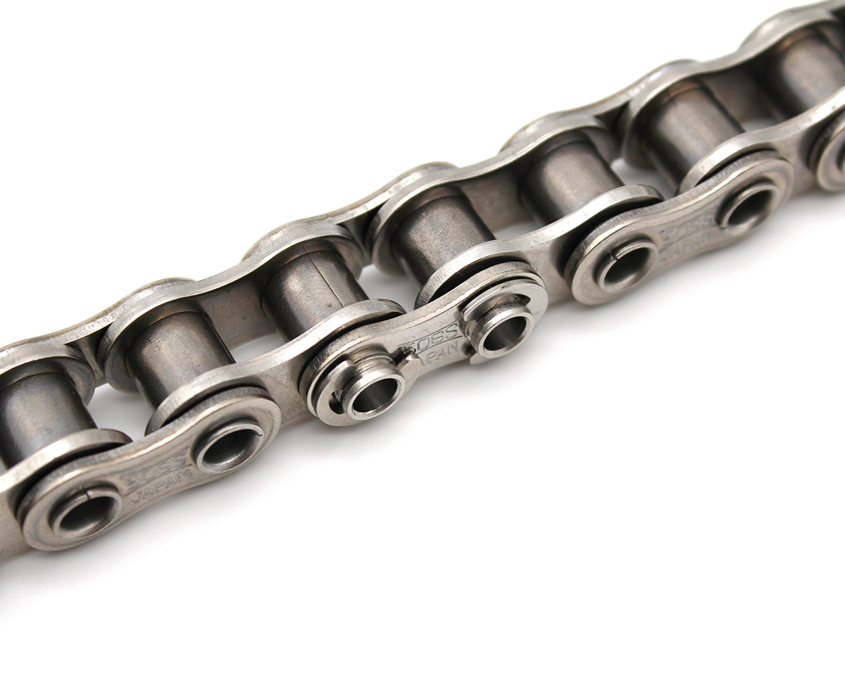 Hohlbolzenkette 50-1 ANSI, 5/8"x 3/8", Lambda, DIN 8188, wartungsfrei, VPE 3,05 m