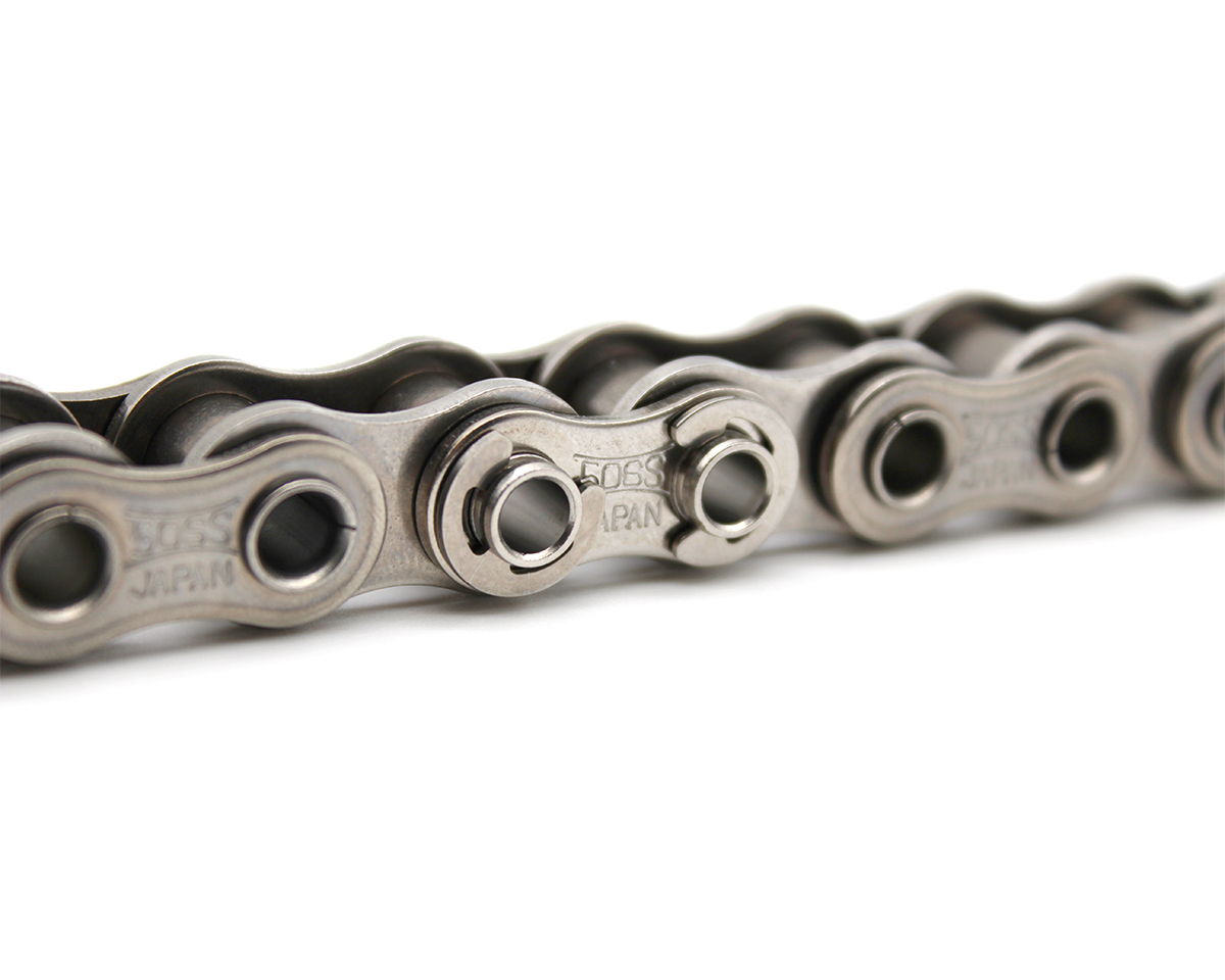 Federverschlussglied RS 60-1 HP ANSI, 3/4" x 1/2", korrosionsbeständig, DIN 8188, Edelstahl 1.4301