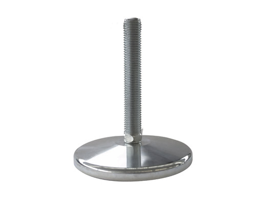 Maschinenfuß / Gelenkfuß MASSIV Stahl, Ø 159 mm, M30 x 100 mm, NBR